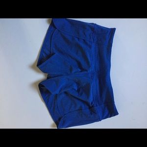Blue lululemon shorts